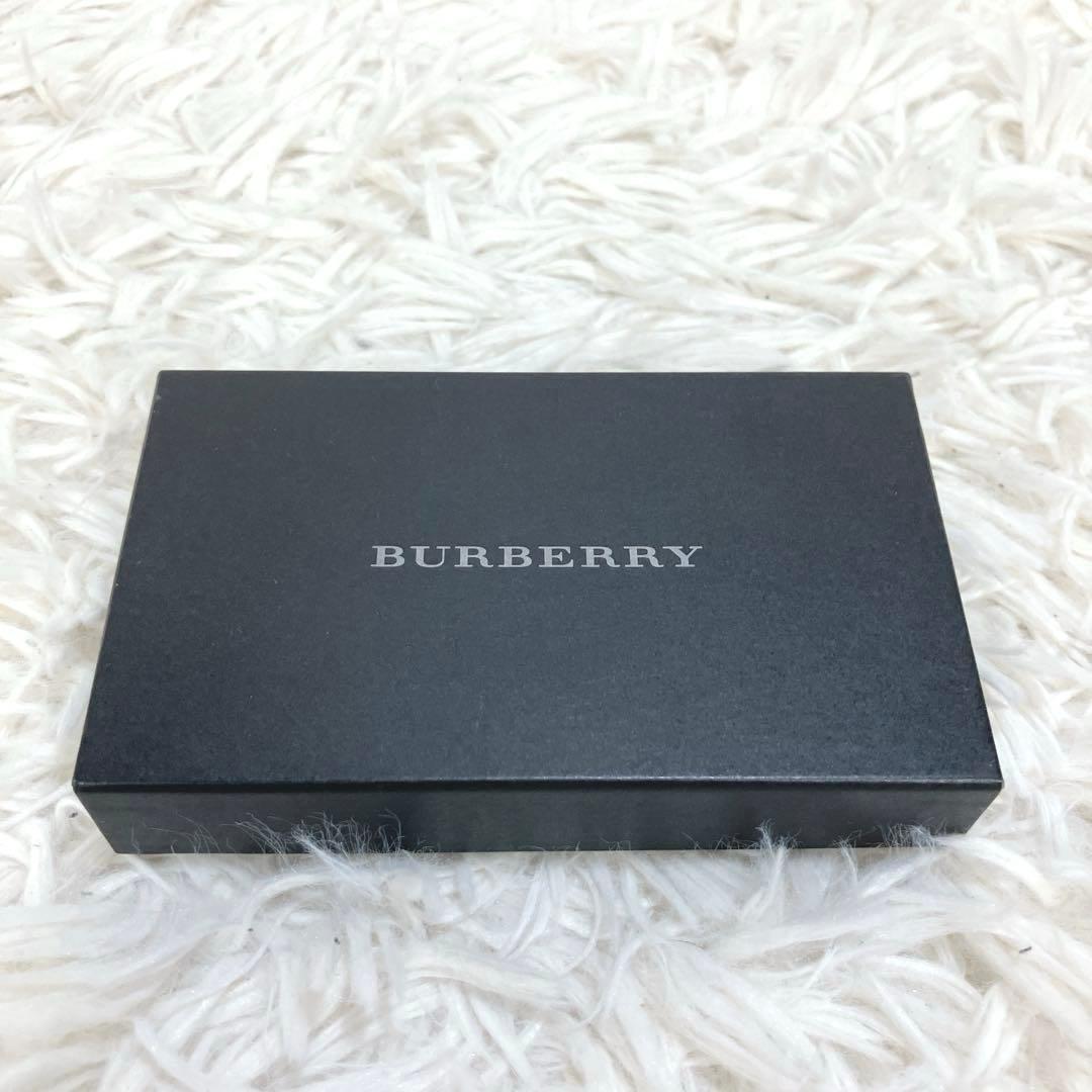 ✨新品 バーバリー ノバチェック キーケース ダークグリーン 4連 レザーノヴァ