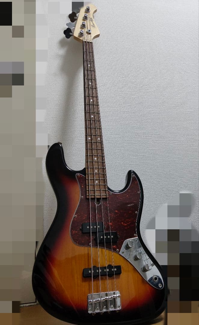 バッカス　ベース　Bacchus　ソフトケース付き