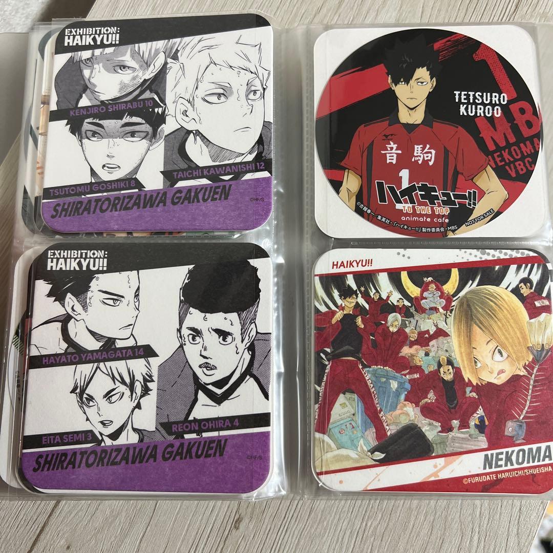 【12/16まで値下げ中】ハイキュー!! キャラクターコースター 56種被りなし