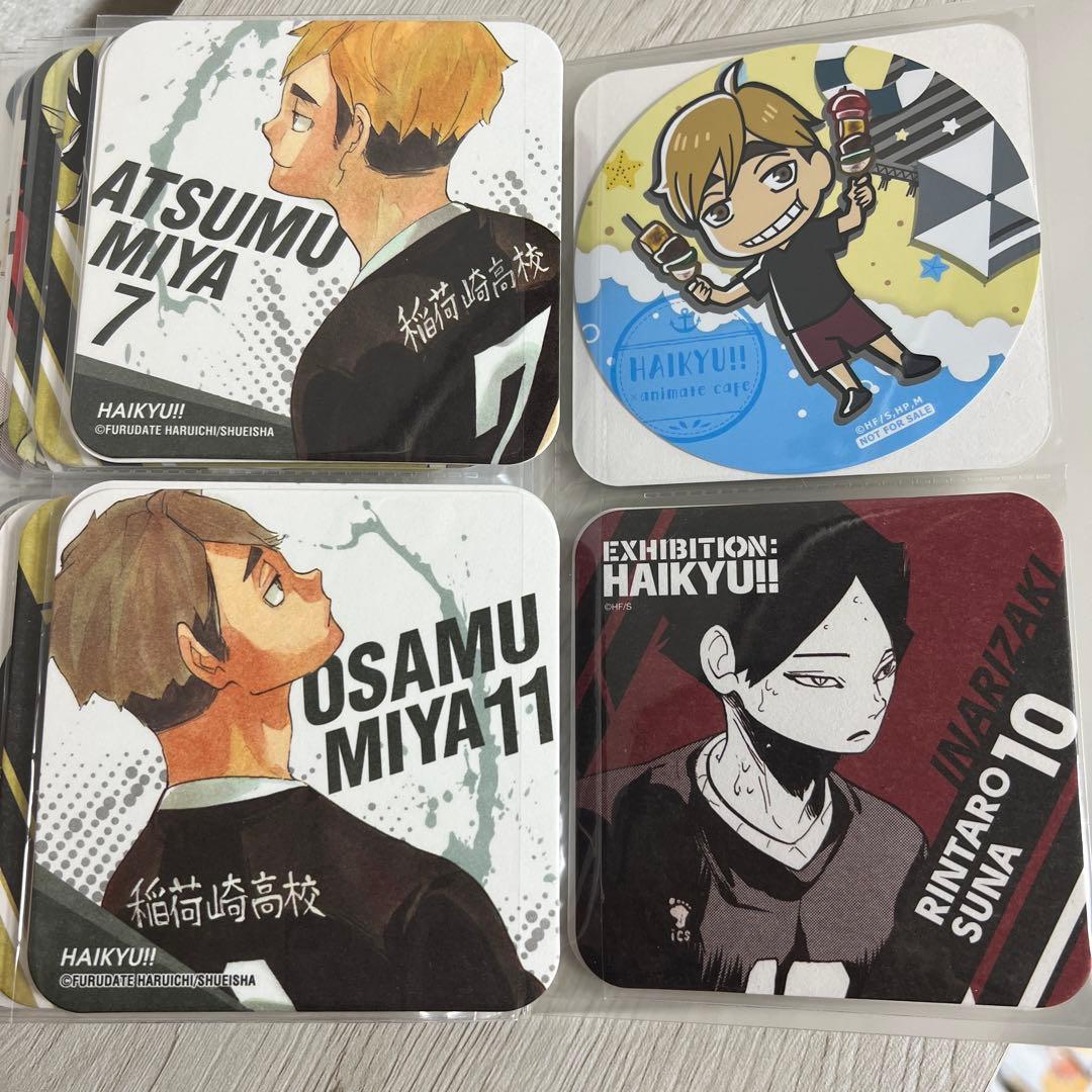 【12/16まで値下げ中】ハイキュー!! キャラクターコースター 56種被りなし