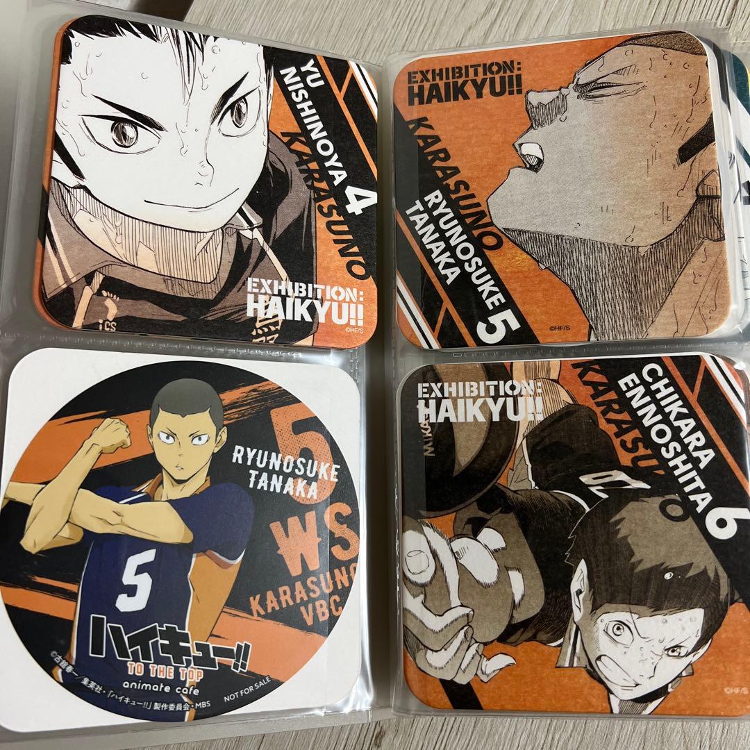 【12/16まで値下げ中】ハイキュー!! キャラクターコースター 56種被りなし