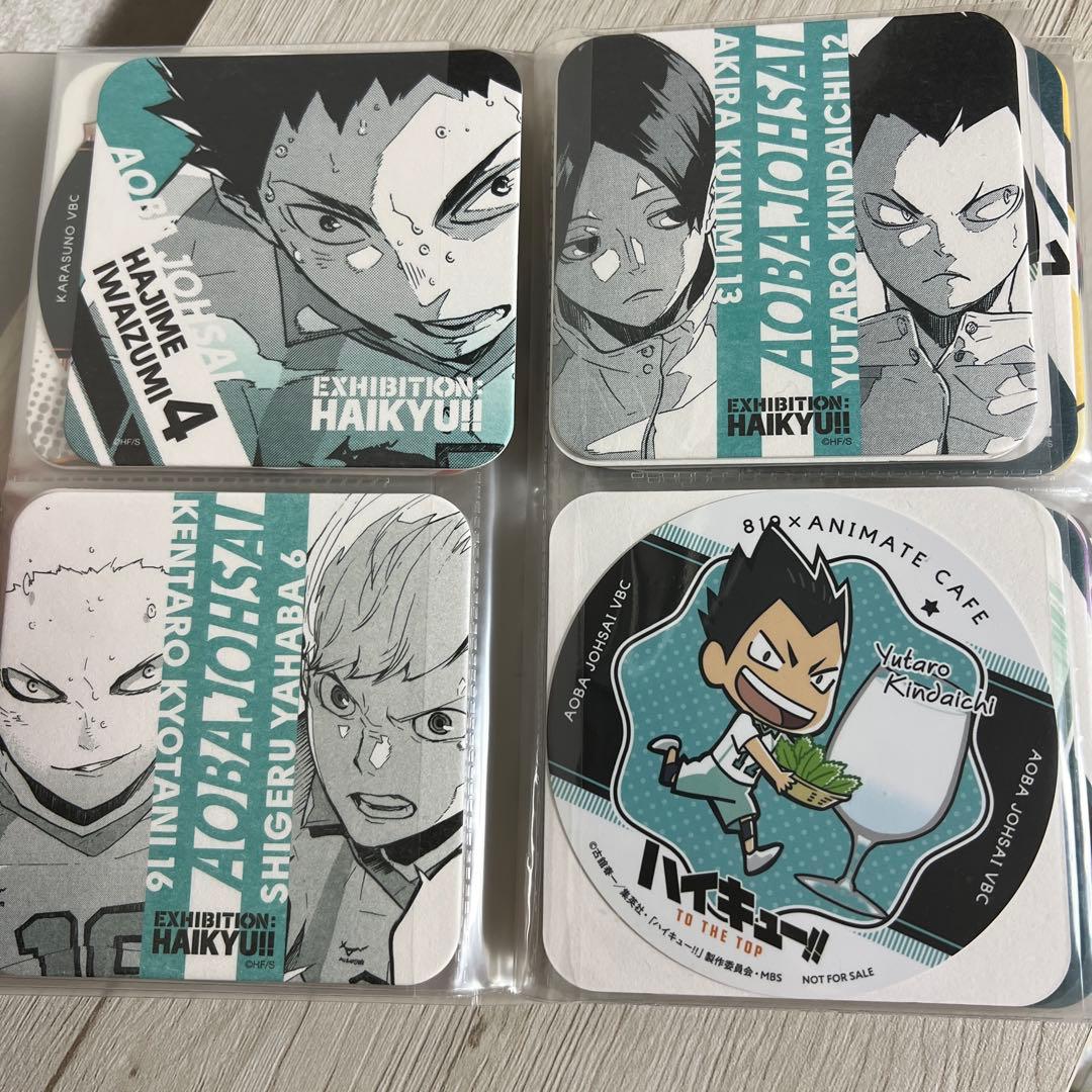 【12/16まで値下げ中】ハイキュー!! キャラクターコースター 56種被りなし