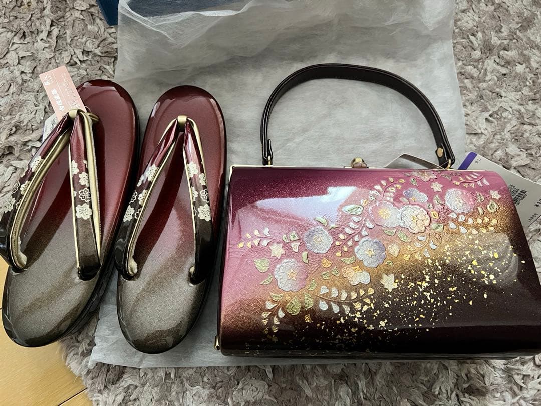 未使用バック、ぞうりセット