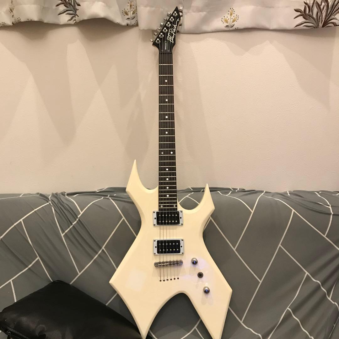 BC Rich ワーロック エレキギター 白