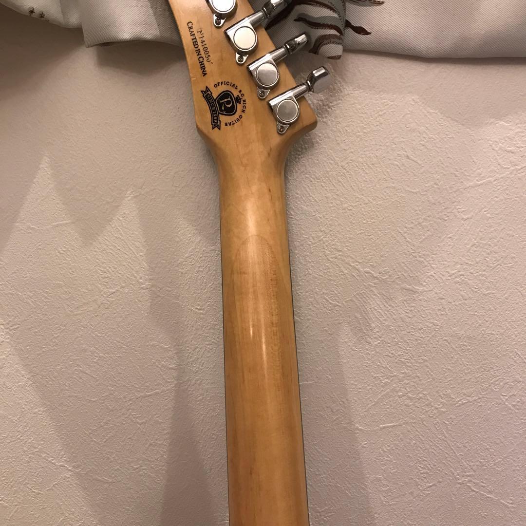 BC Rich ワーロック エレキギター 白