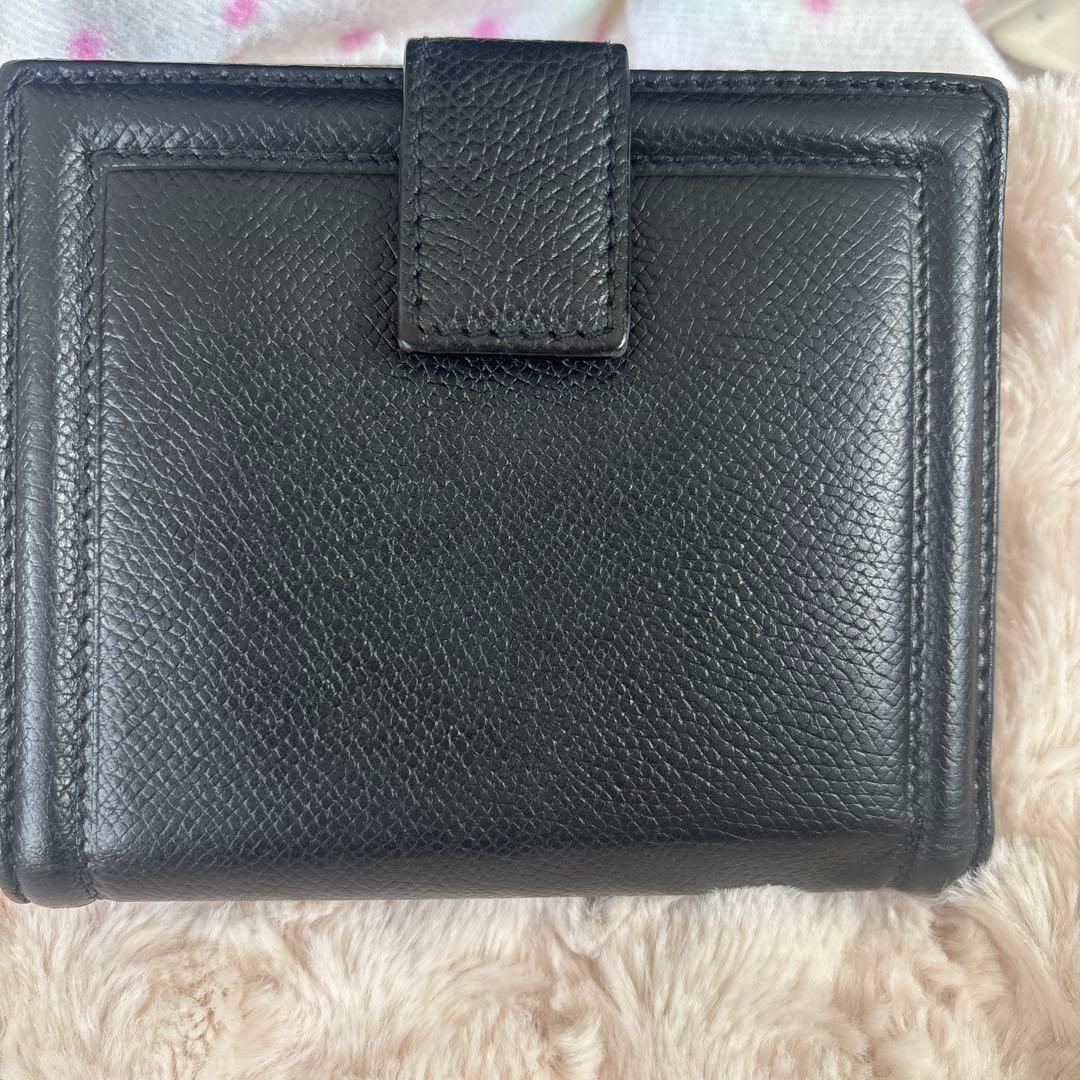 が*る様 Ferragamo ミニ財布　ヴァラリボン　リボン　二つ折り