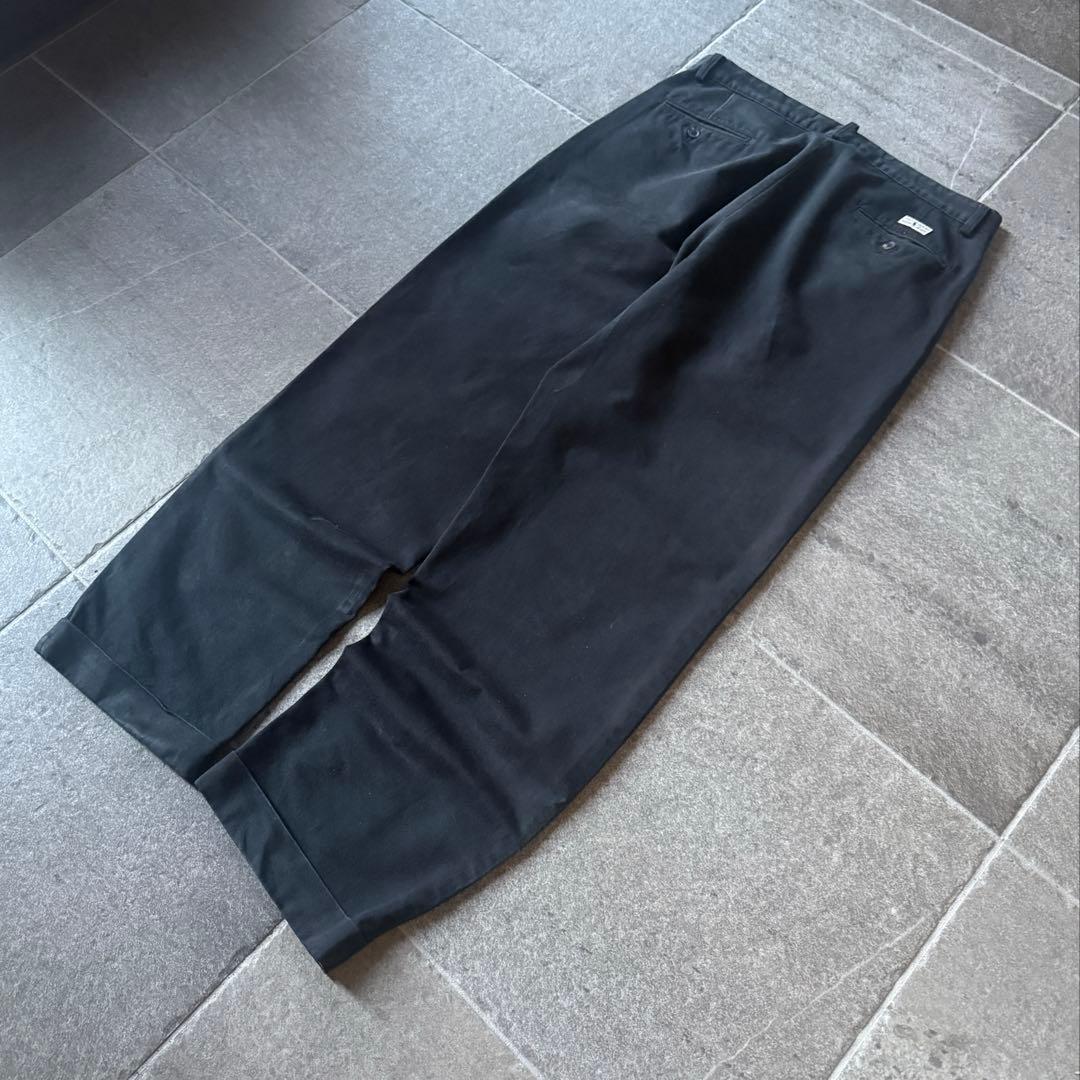 90s usa製 Ralph Lauren ポロチノ ブラック W34/L30