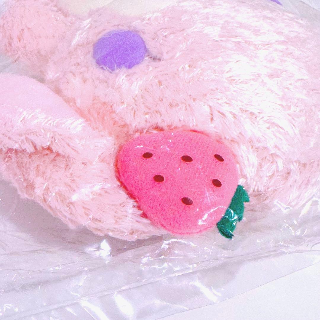 新品未開封★シュガーバニーズ ストロベリーうさ ぬいぐるみ （タグ付）