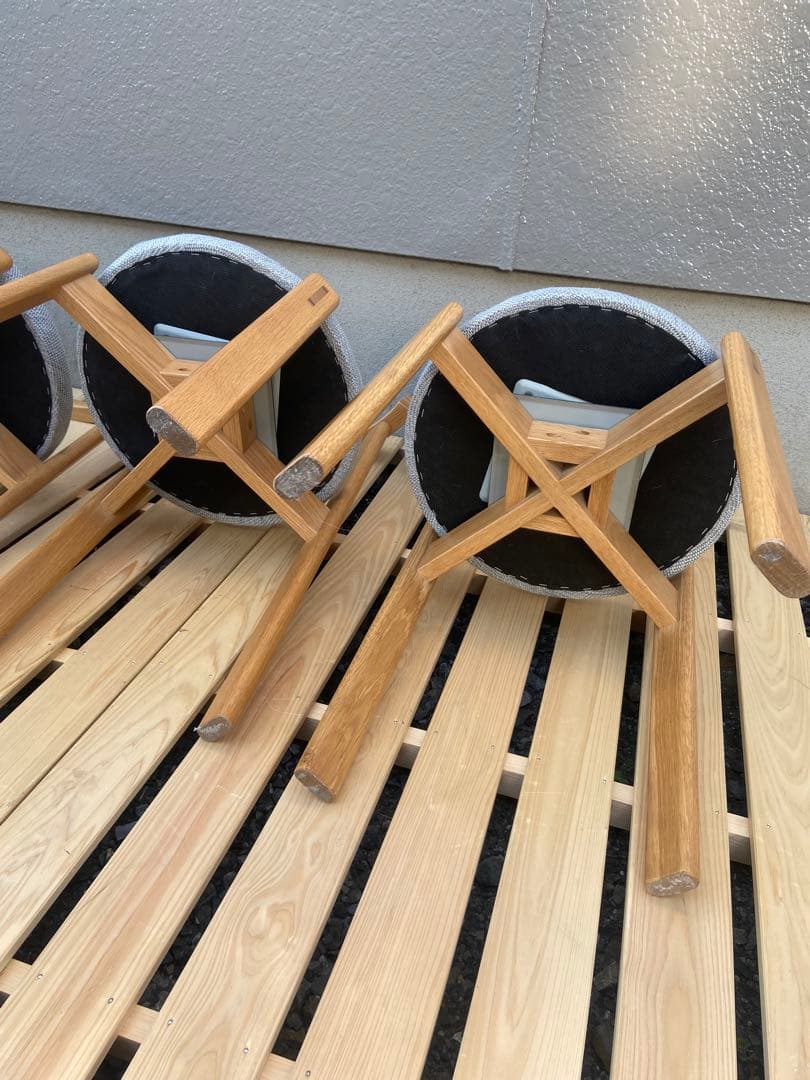 回転椅子　三脚セット