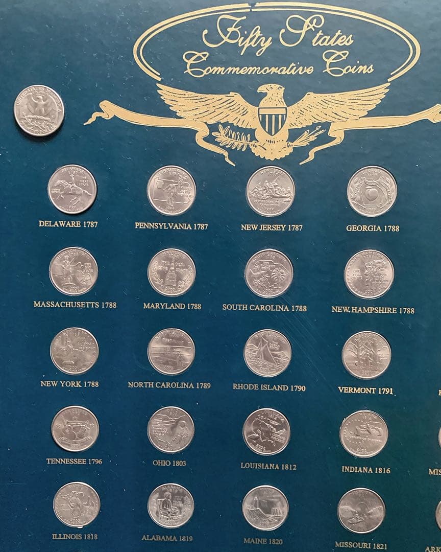 ★アメリカ50州25セント★造幣局別2種類