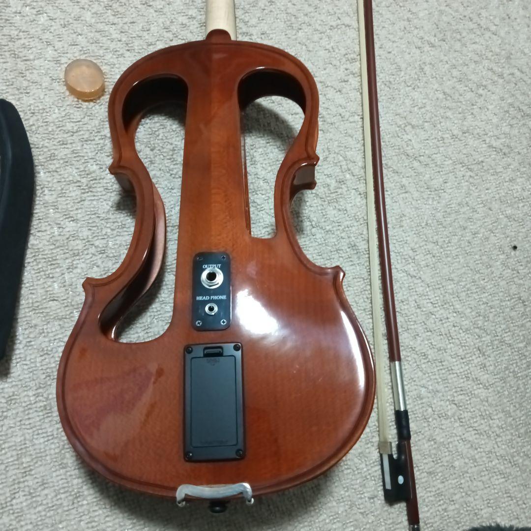 エレクトリックバイオリン ブラウン