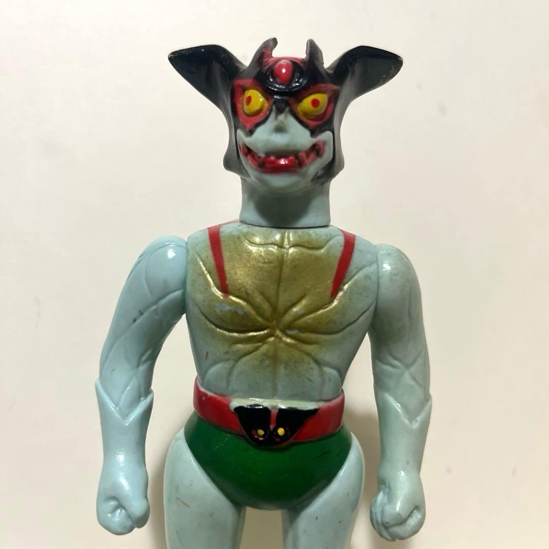 無版権 デビルマン 原作版風 ミドルサイズ パチ ソフビ フィギュア