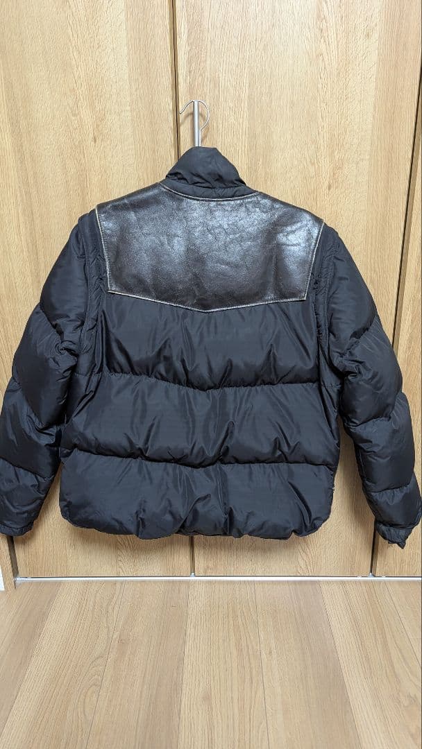 Schott レザー×ダウン 2WAY ジャケット サイズ42