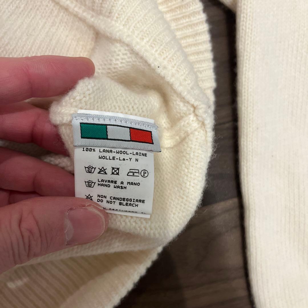 BAFY バフィー　ウール ジップアップ ニットパーカ