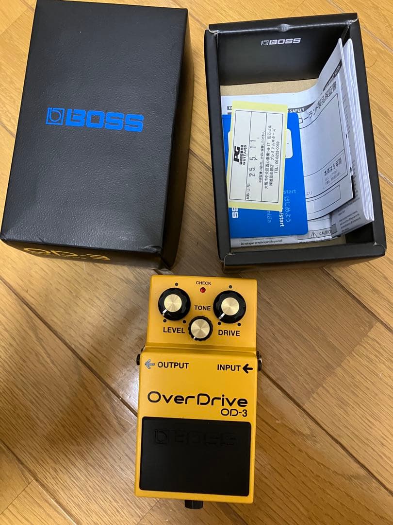 ほぼ新品BOSS OverDrive OD-3
