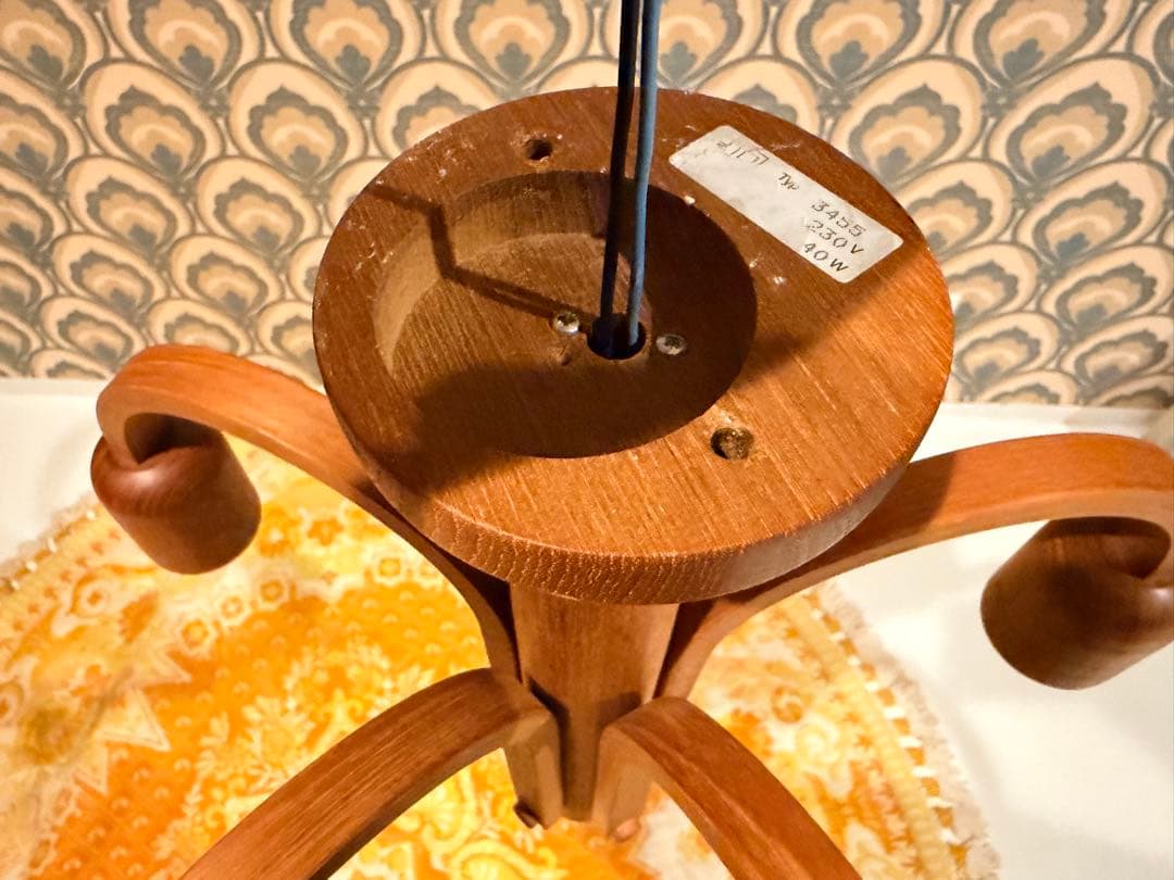 Domus ドムス 5灯 シャンデリア 照明 ヴィンテージ ヤマギワ 北欧