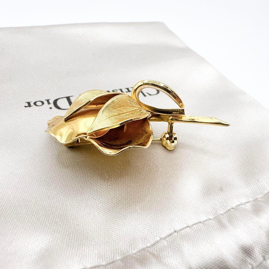 2575 Germany製✨Dior　ブローチ　CD　ロゴ　希少　刻印