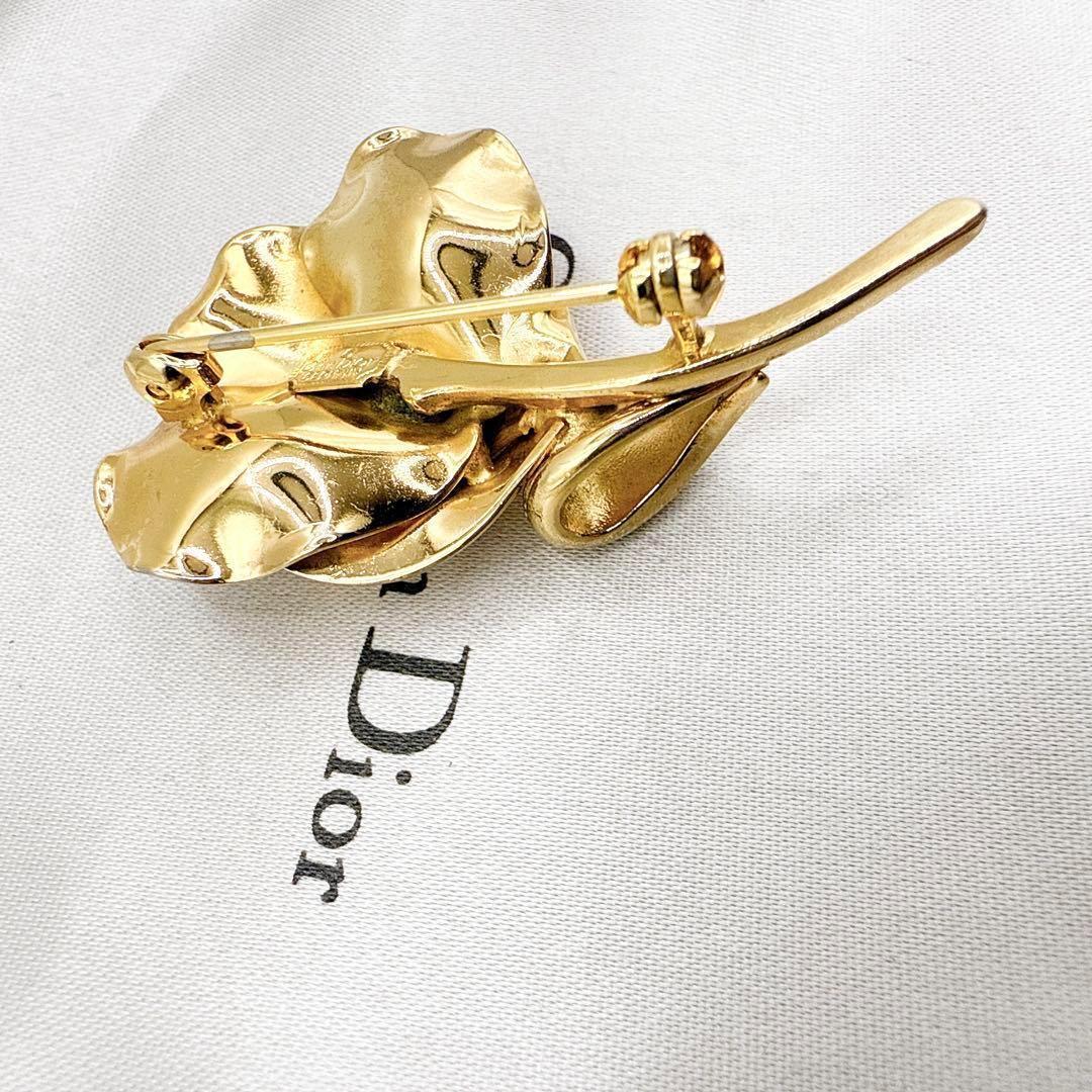 2575 Germany製✨Dior　ブローチ　CD　ロゴ　希少　刻印
