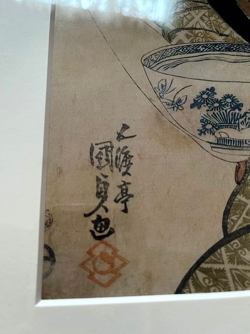 歌川國貞　世事がよさ相　浮世絵