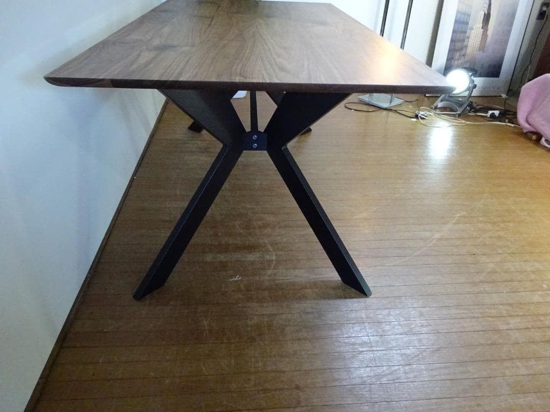 ぴー　FUJIMITSU×マスターウォール　ダイニングテーブル　展示美品