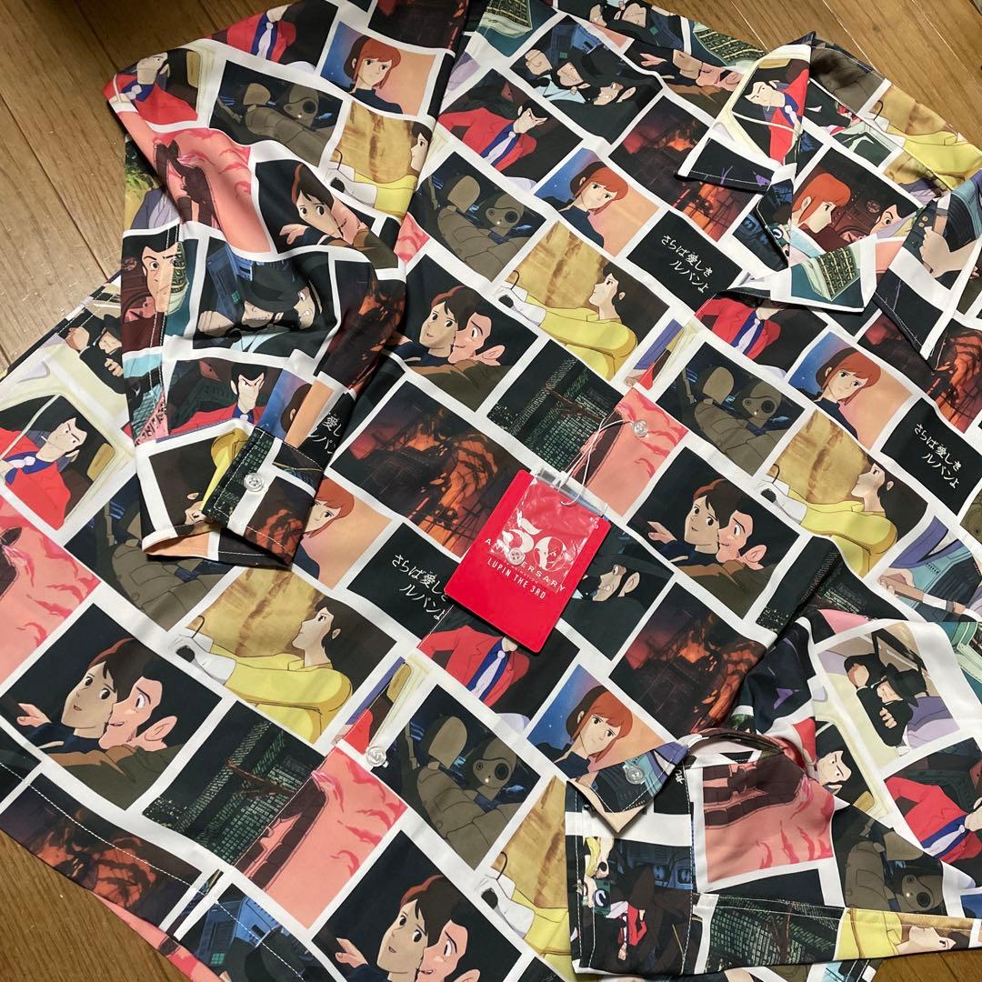 ルパン三世　日本テレビ　宮崎駿　総柄シャツ　カリオストロの城　アニメ　峰不二子