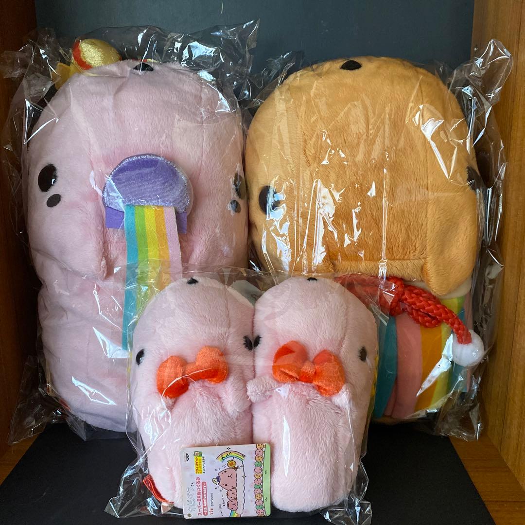 タグ付き　カピバラさん　5周年　20周年　祝いさん　仔祝いさん　ぬいぐるみ