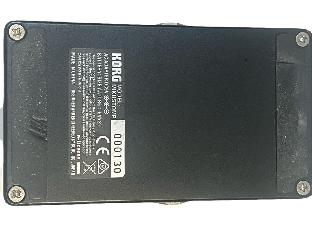 E*〉様 KORG MIKU STOMP ギターエフェクター