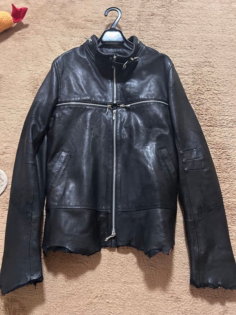 ジャケット・アウター 14th addiction Cross Zip Rider size3 00s