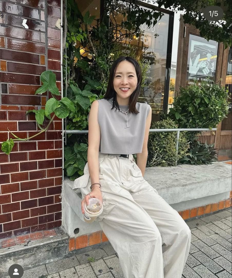 パンツ PHEENY COTTON NYLON DUMP MILITARY PANTS