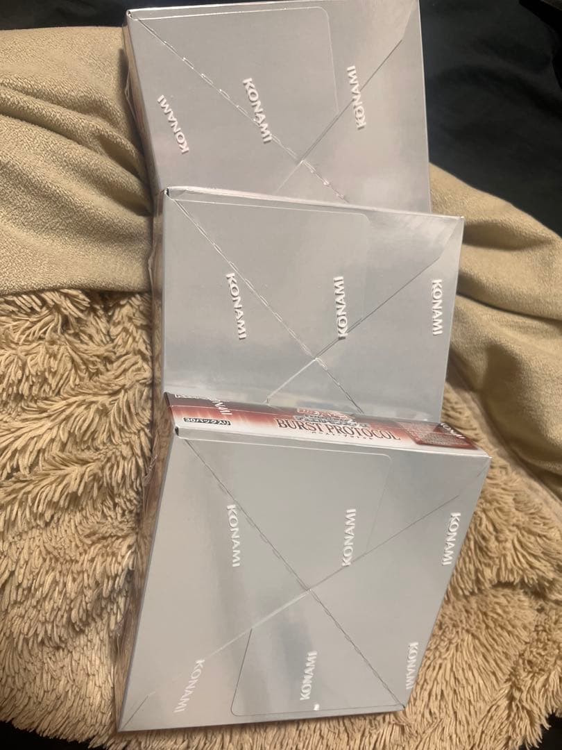 遊戯王 バースト・プロトコル シュリンク付き　新品未開封 3box