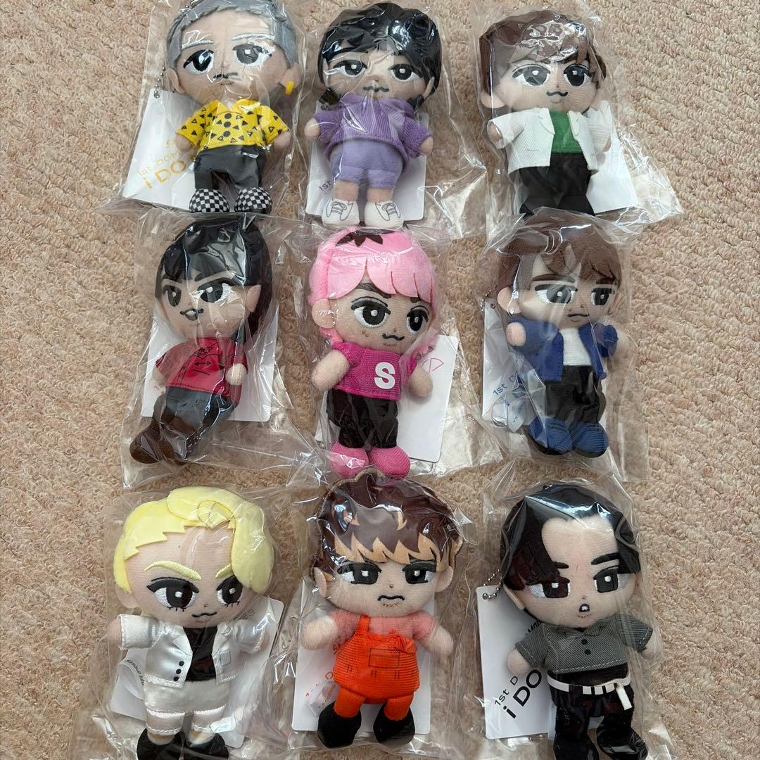 【新品・未開封】Man すのチル ぶら下がり ぬい 9人セット