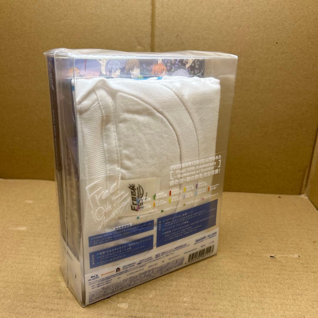 新品　Free! 10th Anniversary Tシャツ付きBlu-ray