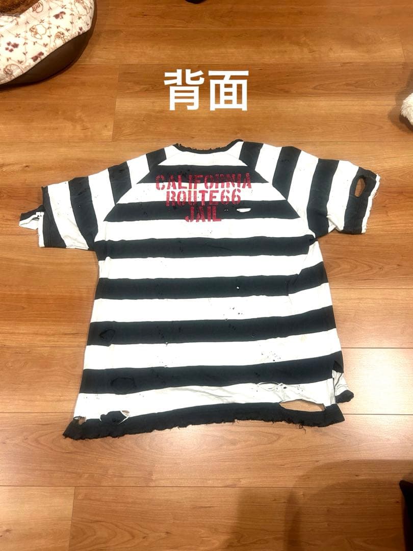 激レア！！Z VARGAS ダメージボーダーTシャツ