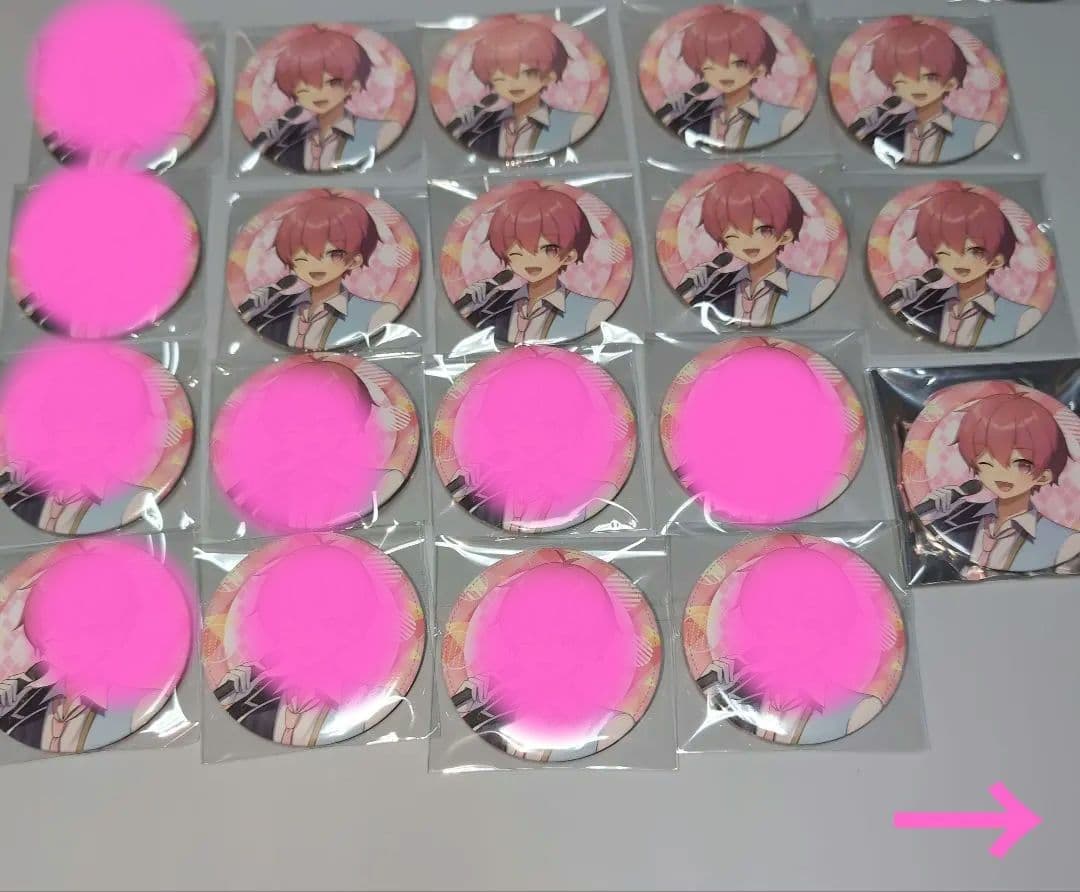 ☆いれいす 缶バッジ ないこ 3周年