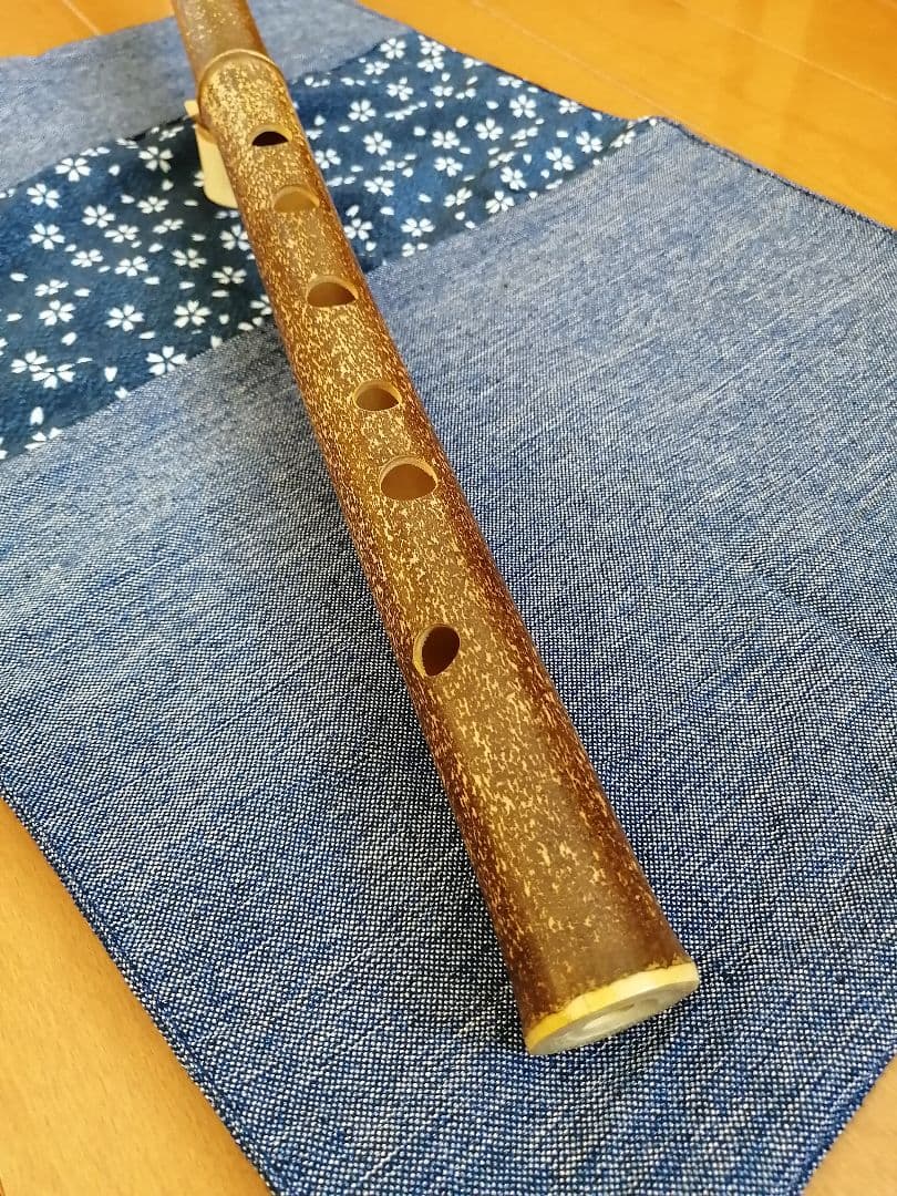 希望のケーナＦ管.細身(黒竹)