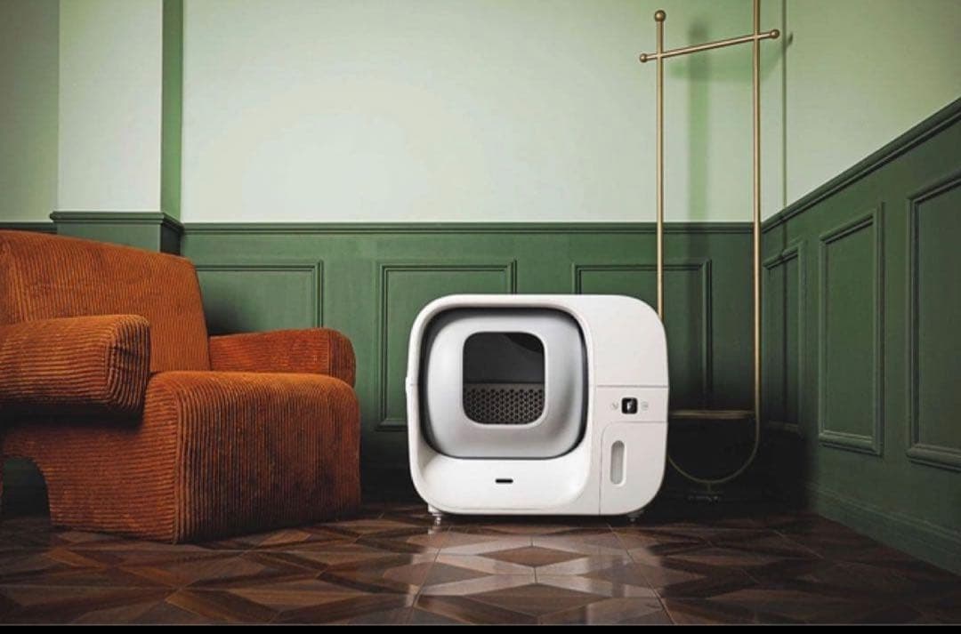 【中古】全自動猫トイレ　定価11万