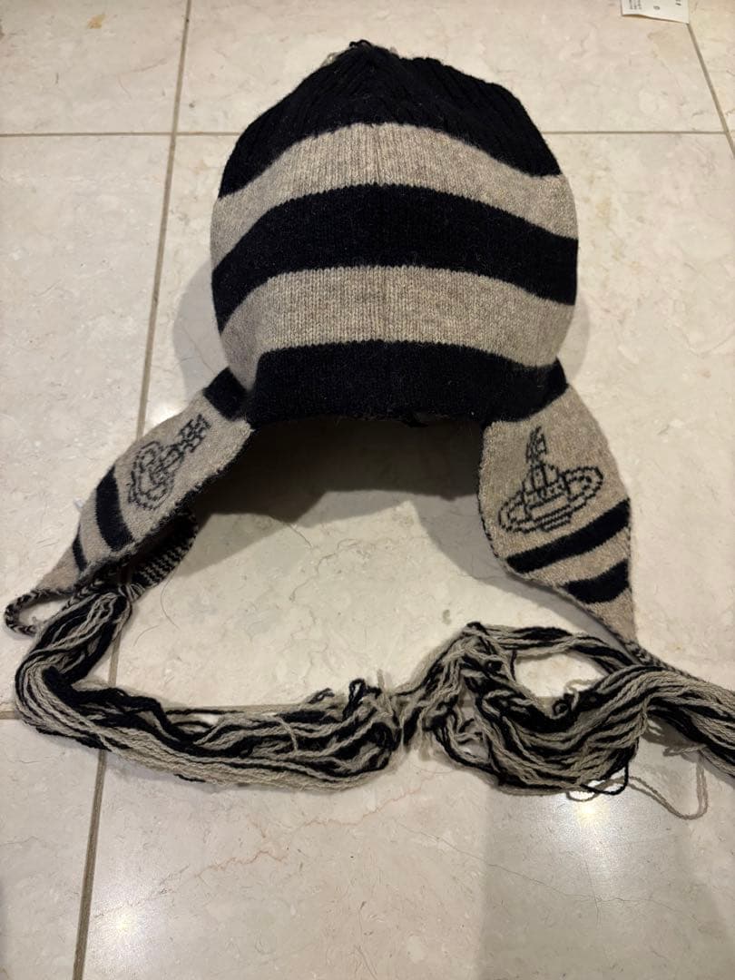 【希少】初期 Vivienne Westwood 耳当てニット帽　NANA シン