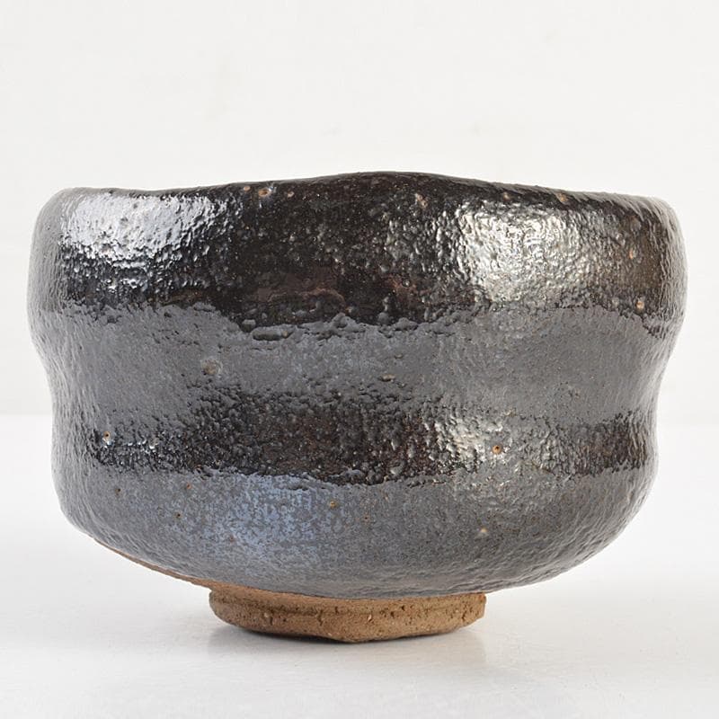 茶道具　楽吉左衛門　黒楽茶碗　合わせ箱　M　R7481