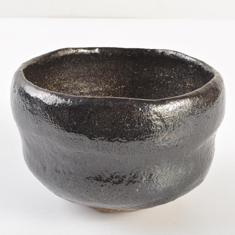 茶道具　楽吉左衛門　黒楽茶碗　合わせ箱　M　R7481