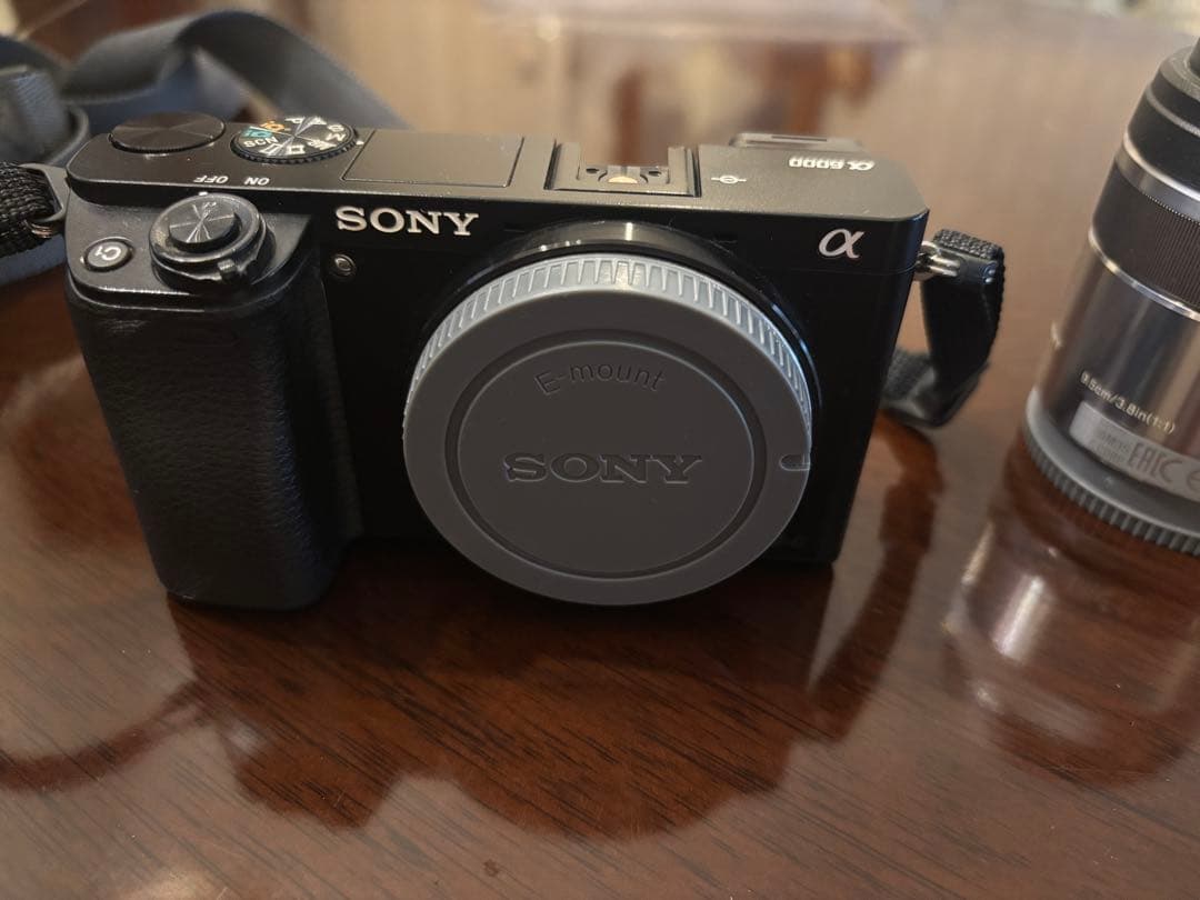 SONY α6000 本体(やや難あり)とマクロレンズ SEL30M35セット