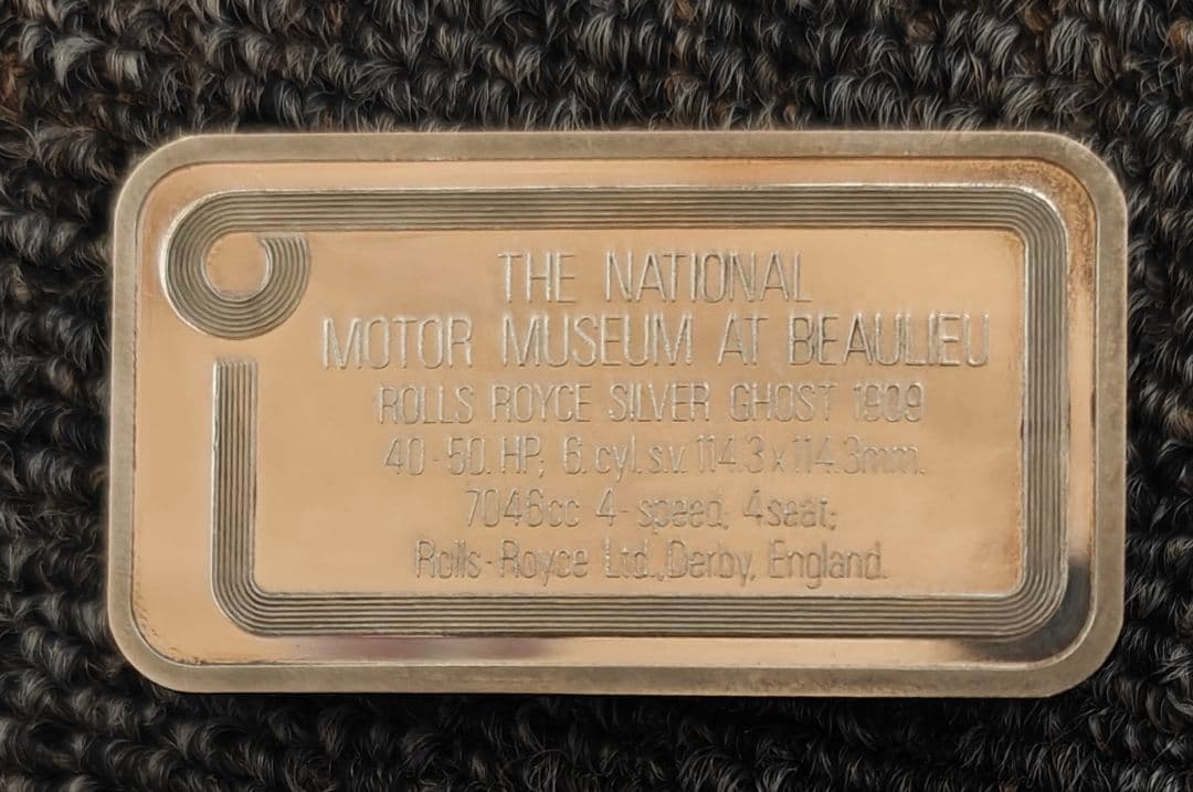 J*N様 1909 Roll Royce ロールスロイス Sliver