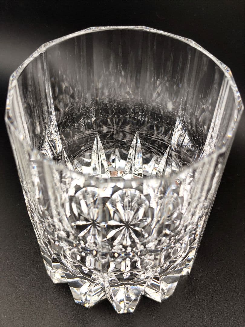 超希少品✦ホヤクリスタル HOYA 佐々文夫サイン有（切子、江戸切子、薩摩切子）