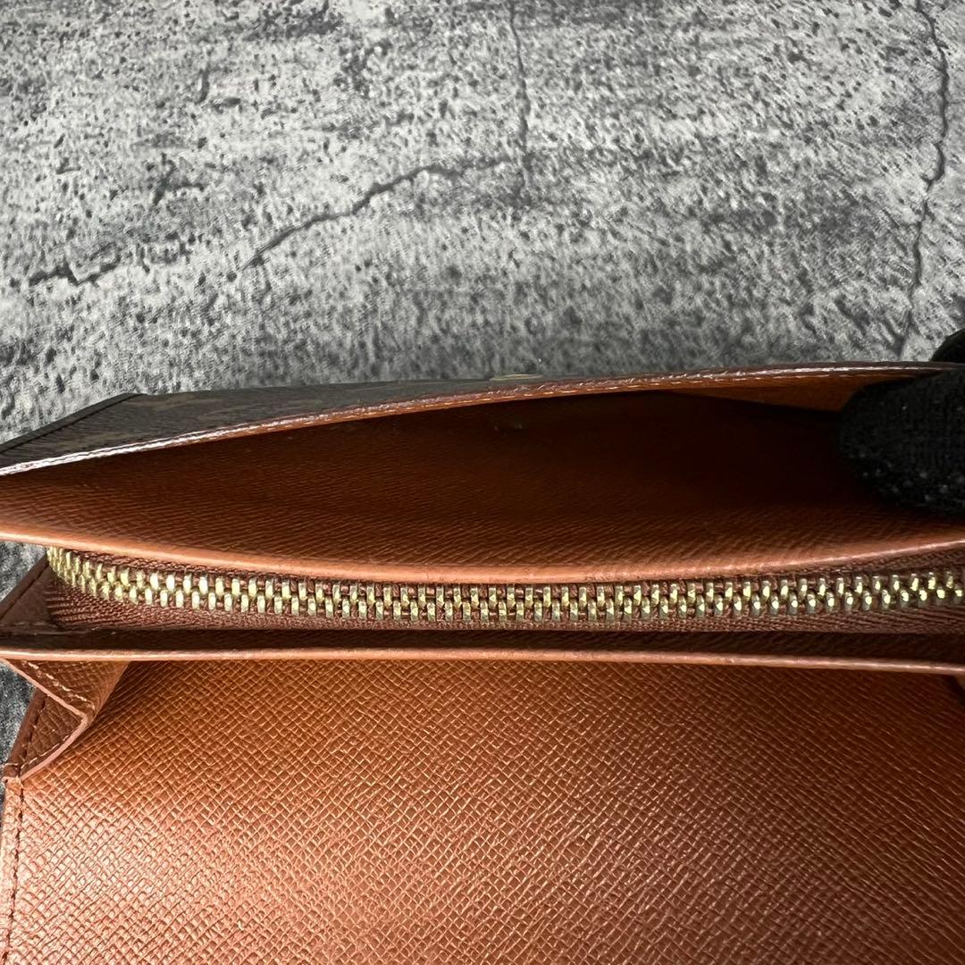 LOUIS VUITTON モノグラム ポルトモネビエトレゾール 財布