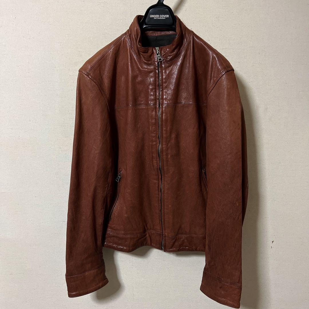 ジャケット・アウター banana republic cowhide leather jacket