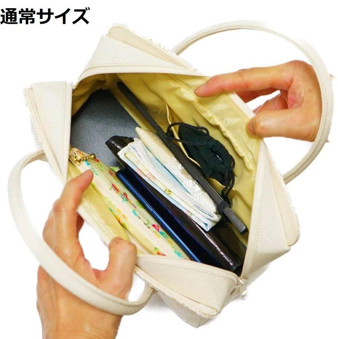 和装バッグ　利休バッグ　金蘭織物 入卒式　結婚式　お茶席 43 底ビョウ付き