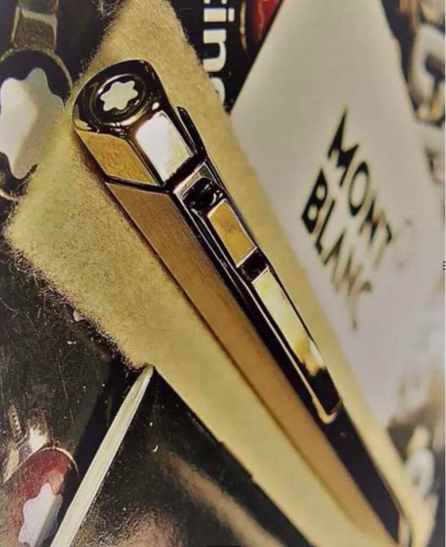 モンブラン　★１本は欲しい総金張りチタンボディ★稀少な価値ある逸品No20280