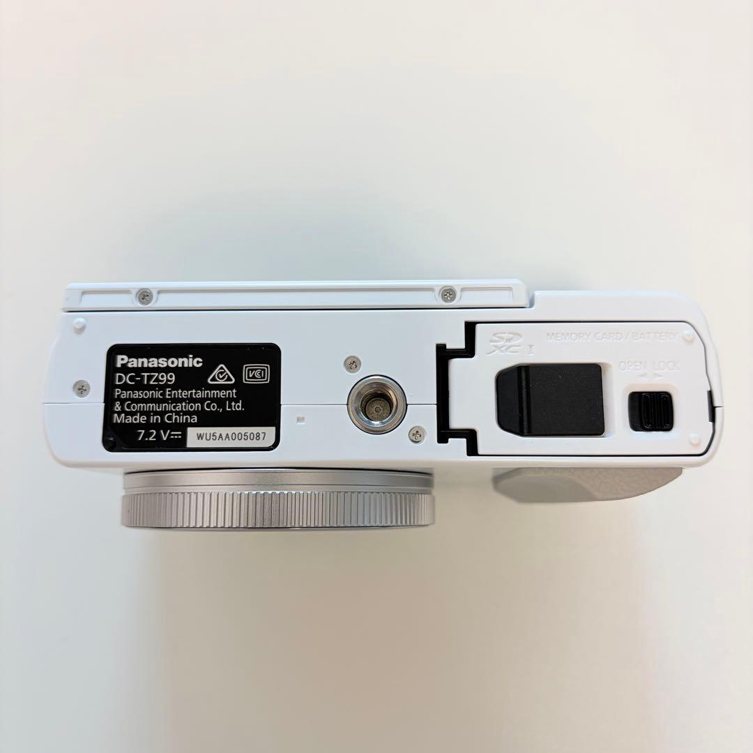 LUMIX DC-TZ99 パナソニック コンパクトデジタルカメラ ホワイト