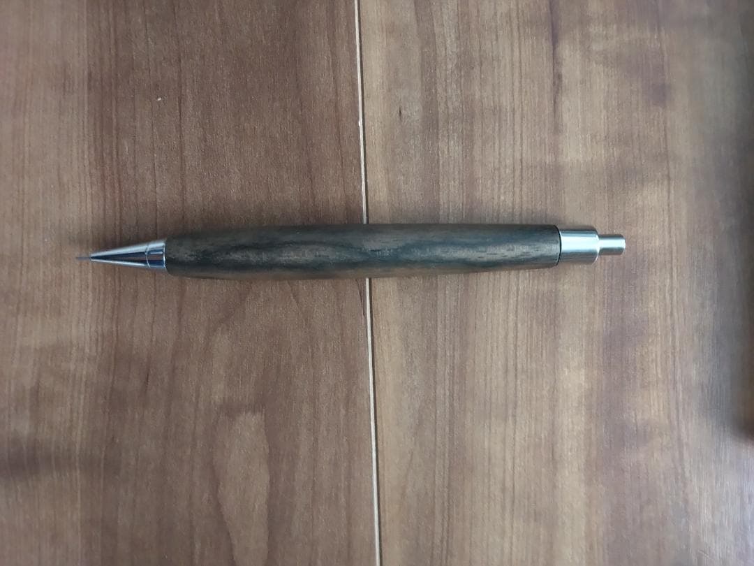 Café A 木製シャープペンシル【黒柿】 説明をよくお読みください