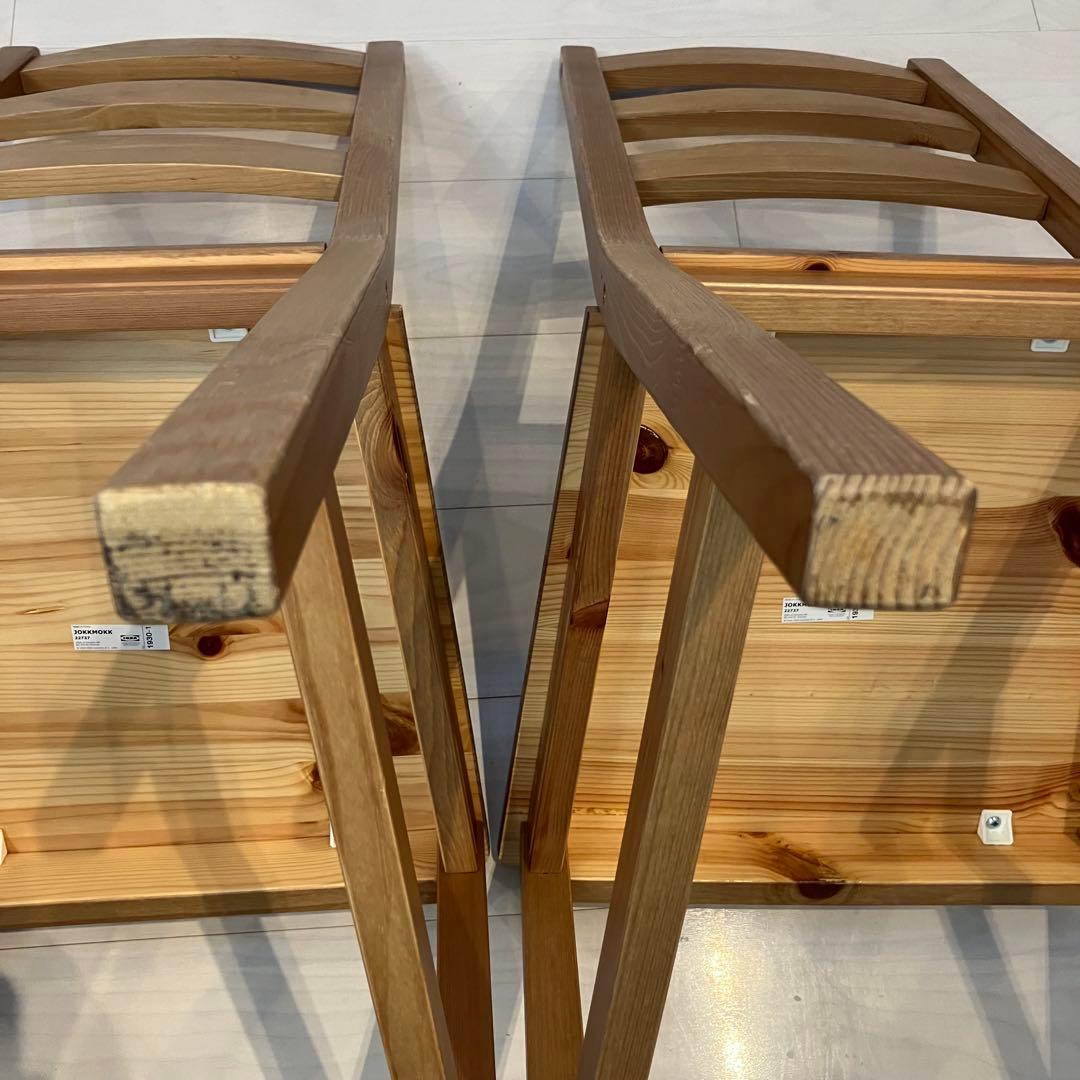 IKEYA ダイニングテーブル　椅子４脚　ヨックモック【直接引き渡し限定】