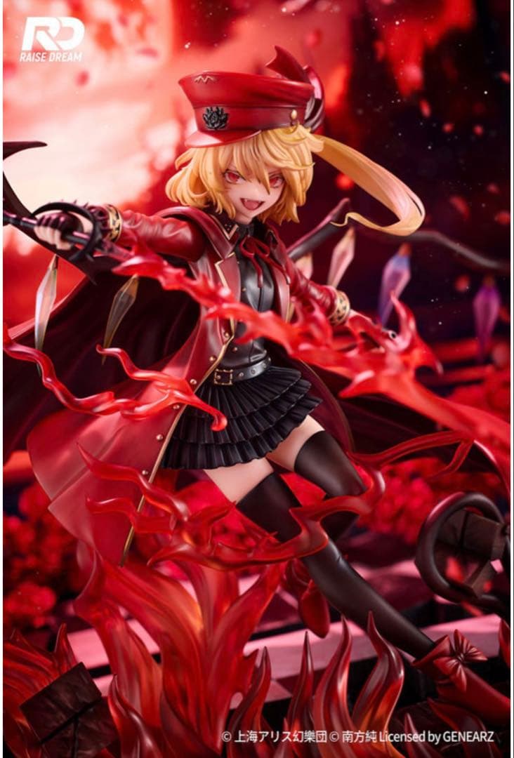 東方プロジェクト　フランドール•スカーレット レミリア•スカーレット軍服Ver.